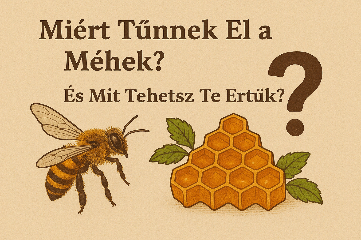 Miért Tűnnek El a Méhek? És Mit Tehetsz Te Értük?